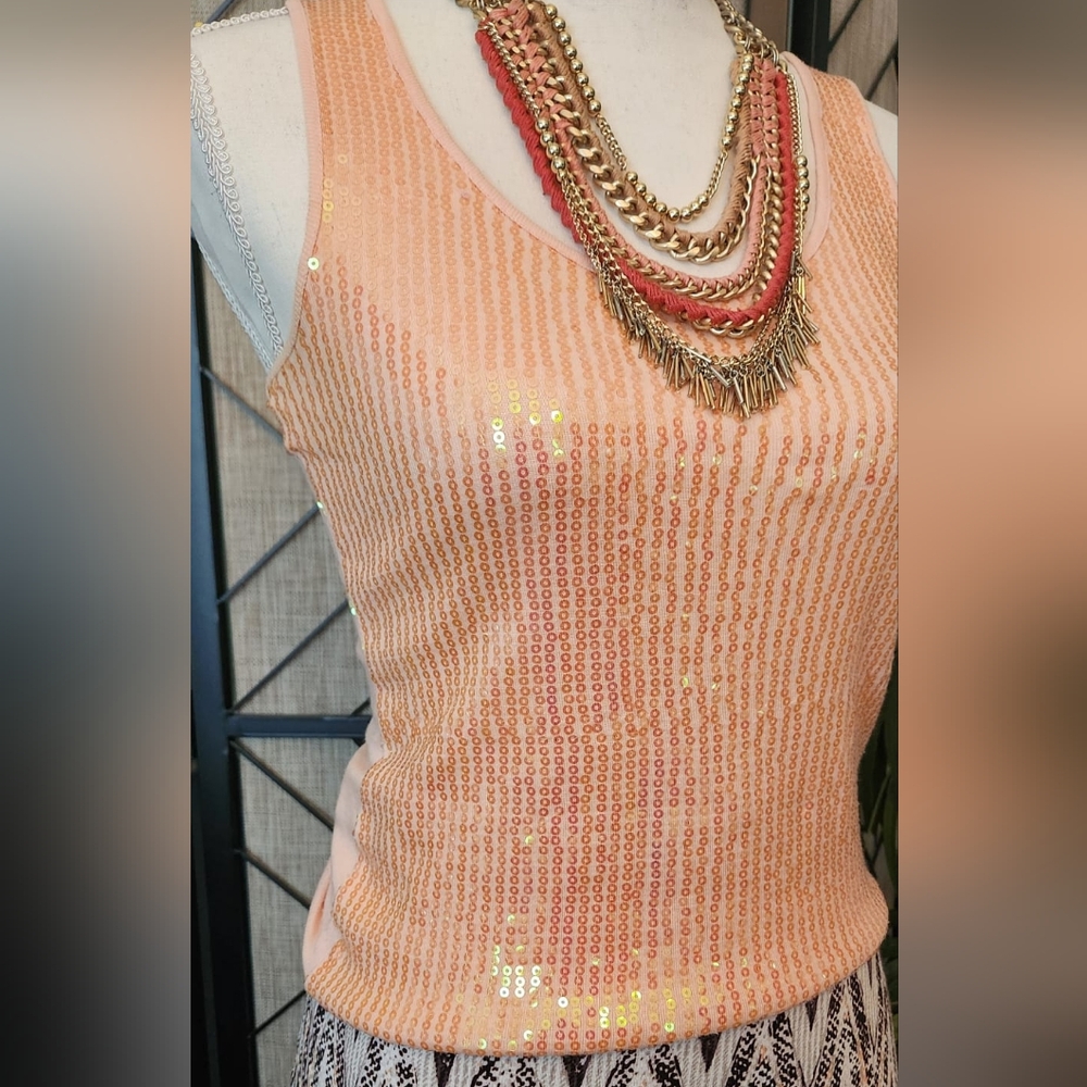 GAP Peach Short Sleeve Top